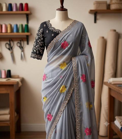 Svara rangoli silk indian saree wholesale